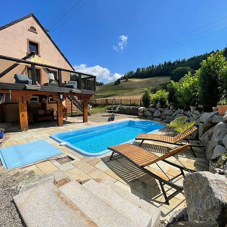 Ferienhaus Kappel Mit Pool フライブルク エクステリア 写真